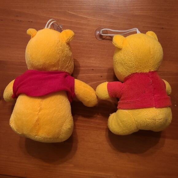 Whinnie the Pooh Bear Plush Car Hangers Keychains Disney - Picture 2 of 3